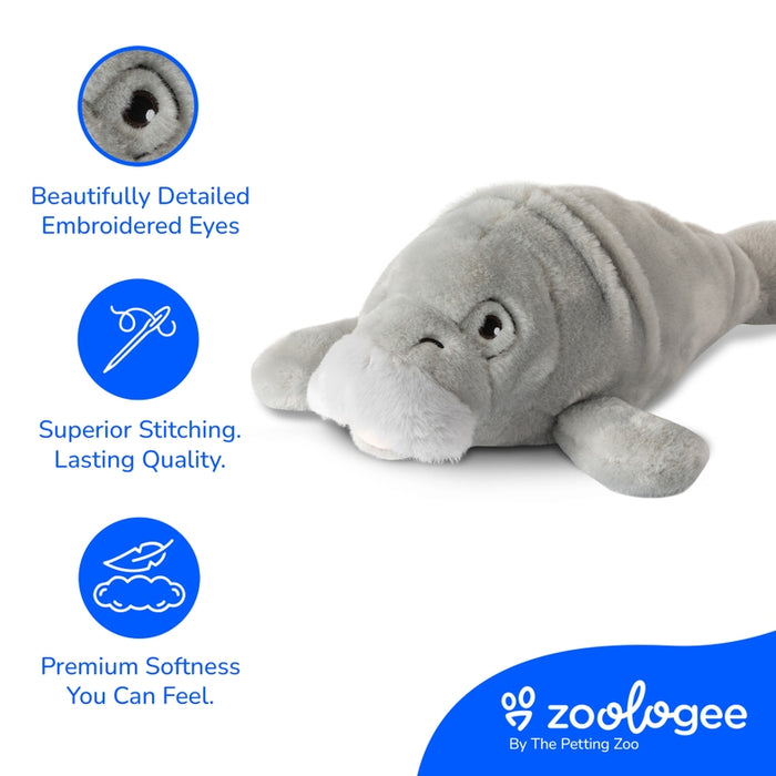Earth Keeperz Manatee 15" Recycled Plush
