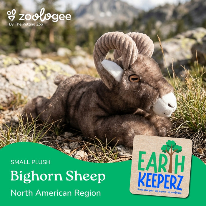 Earth Keeperz Bighorn Sheep 10" Recycled Plush