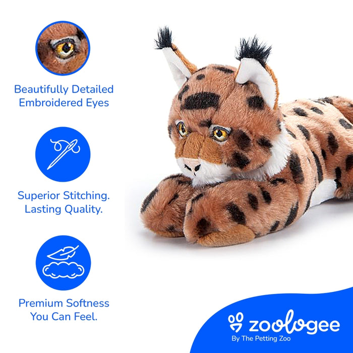 Earth Keeperz Bobcat 10" Recycled Plush